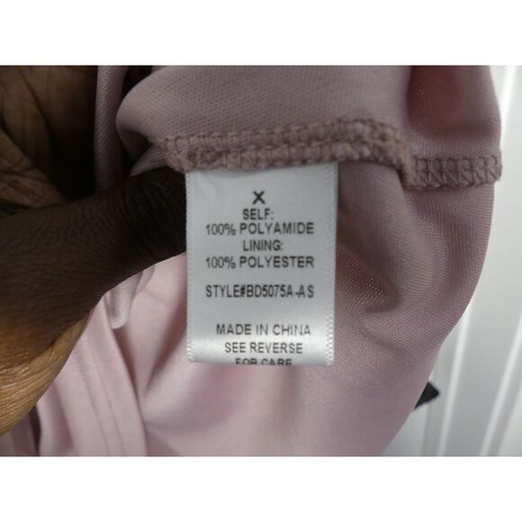 Arula | Blush Pink Sheer Sleeve Babydoll‎ Dress Size X Fairycore Cottagecore - Picture 4 of 6